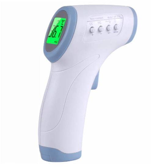 No Contact Infrared Forehead Thermometer - For Adults or Kids