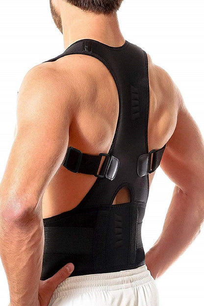 MAGNETIC THERAPY ADJUSTABLE POSTURE CORRECTOR- BACK PAIN RELIEF