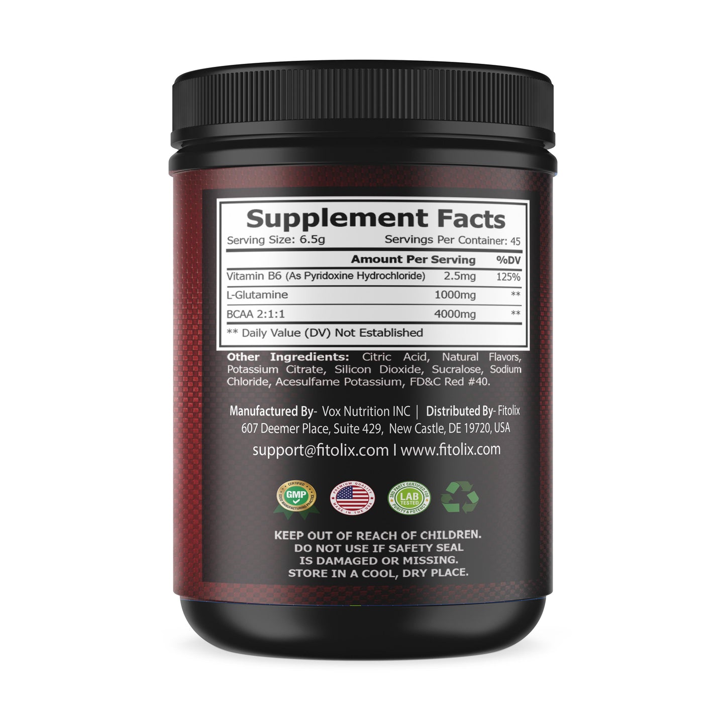 BCAA 5000 Blend Fruit Punch