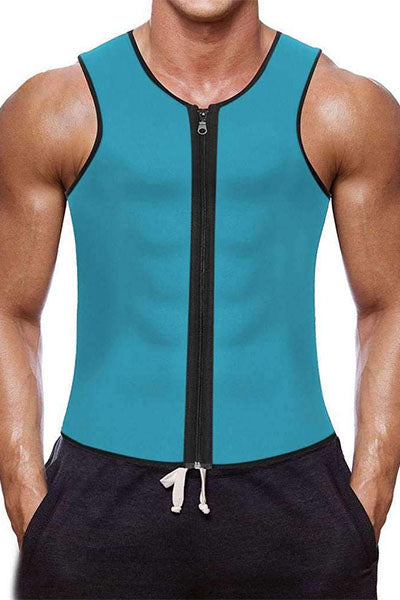 FITOLIX MEN'S ZIPPER NEOPRENE SAUNA VEST