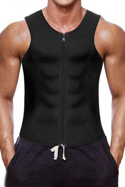 FITOLIX MEN'S ZIPPER NEOPRENE SAUNA VEST