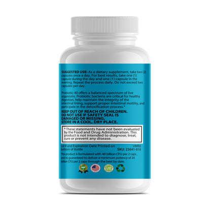 Fitolix Probiotic 40 Billion CFU