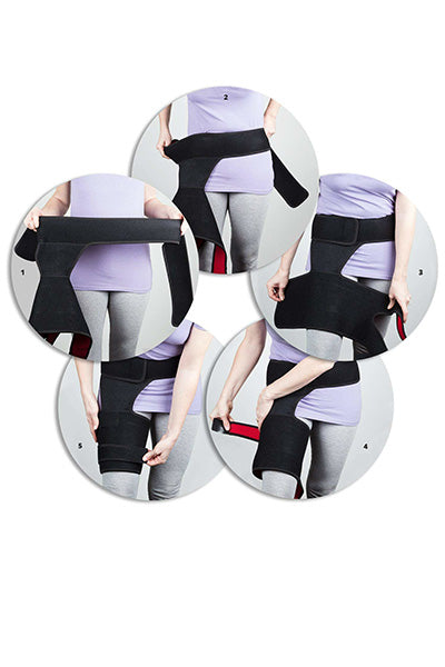 NEOPRENE GROIN AND HIP THIGH COMPRESSION BRACE