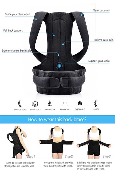 Fitolix Posture Corrector Back Brace