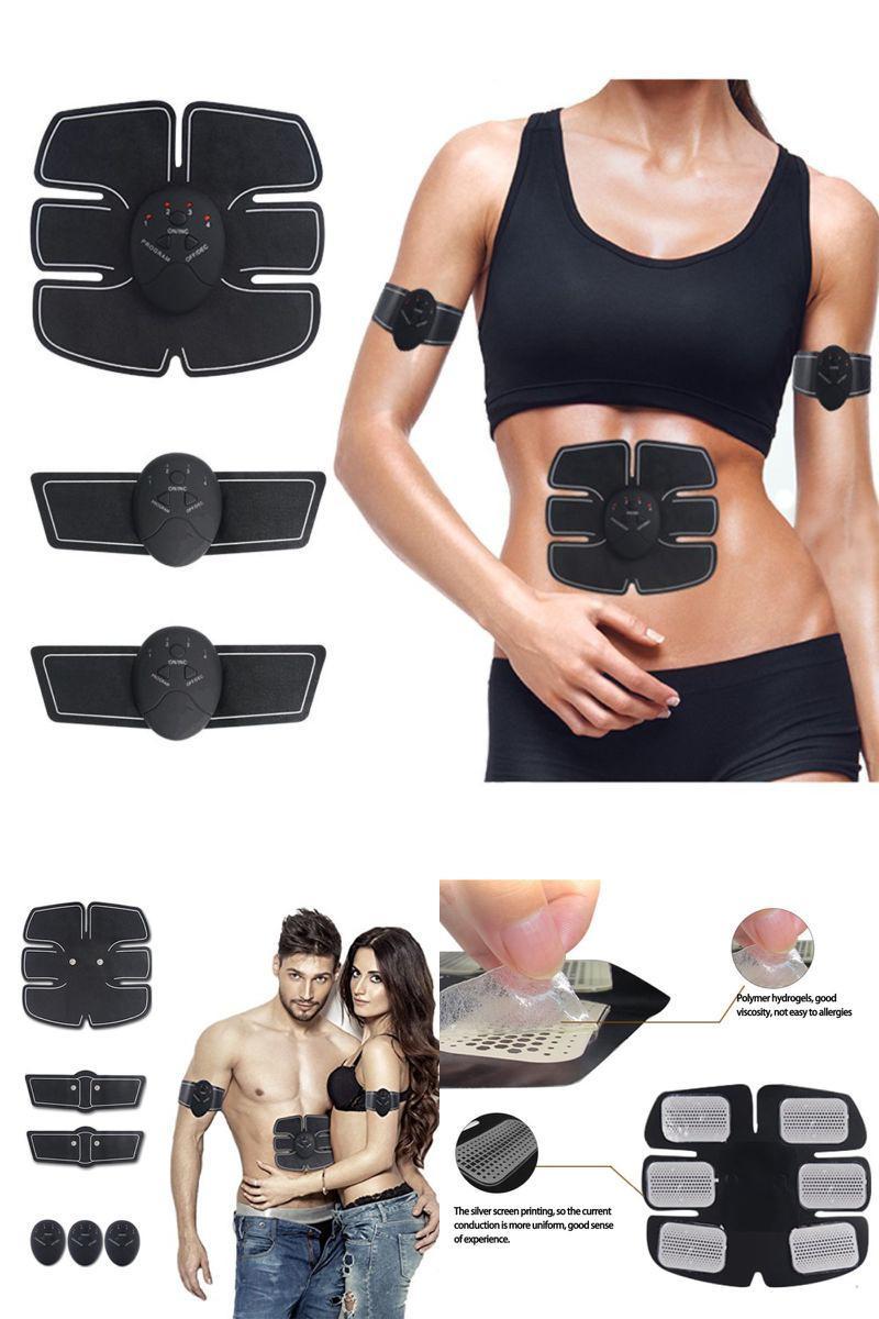 #1 Ultimate Abs Stimulator - EMS ABS Trainer Fit Abdomen/Arm/Leg Training