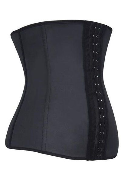 BLACK LATEX WAIST TRAINER